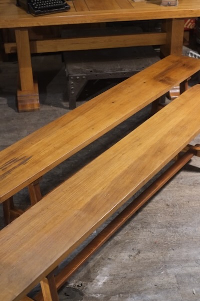 banc de table de ferme